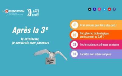 La région Pays de la Loire lance un guide interactif pour aider les élèves dans leurs choix d’orientation