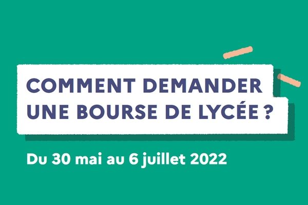 Première période de la campagne de bourses de lycée