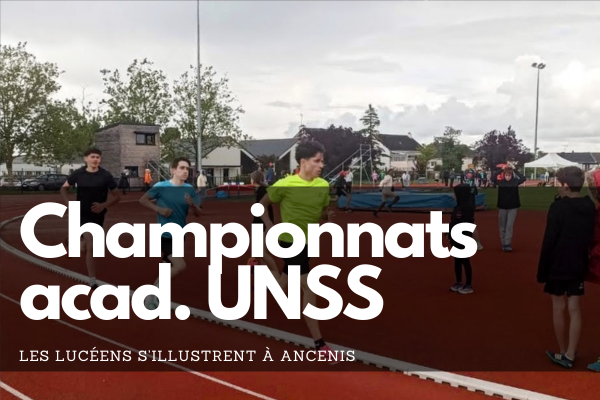 Les lucéens s’illustrent aux championnats académique d’UNSS à Ancenis