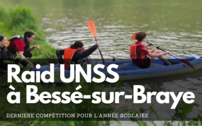 Un raid à Bessé-sur-Braye pour les élèves de l’UNSS