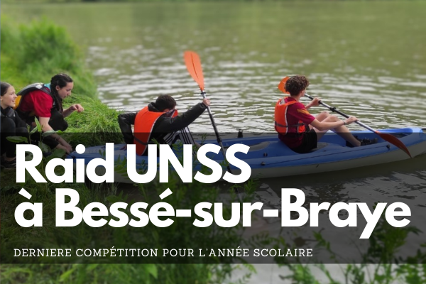 Un raid à Bessé-sur-Braye pour les élèves de l’UNSS